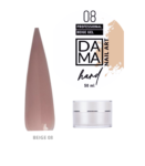 DamaNailArt HEMA&TPO FREE ИЗГРАЖДАЩ ГЕЛ BEIGE №08