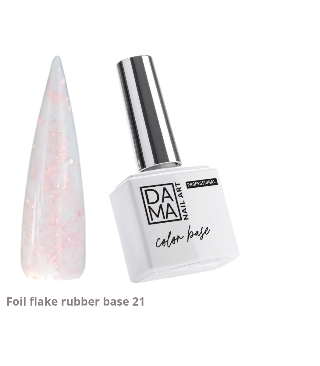 21 DamaNailArt HEMA&TPO FREE ЦВЕТНА РЪБЪР БАЗА ФОЛИО №21 - Image 1