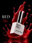 DamaNailArt HEMA&TPO FREE GEL POLISH RED №36