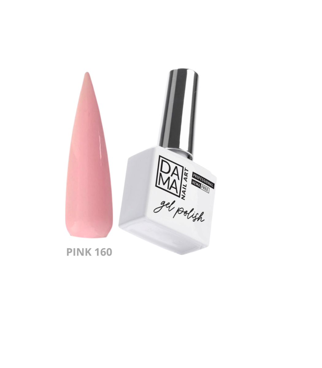 160 DamaNailArt HEMA&TPO FREE ГЕЛ ЛАК PINK №160 - Image 1