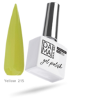 DamaNailArt HEMA&TPO FREE ГЕЛ ЛАК YELLOW №215
