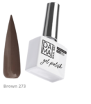 DamaNailArt HEMA&TPO FREE ГЕЛ ЛАК BROWN №273