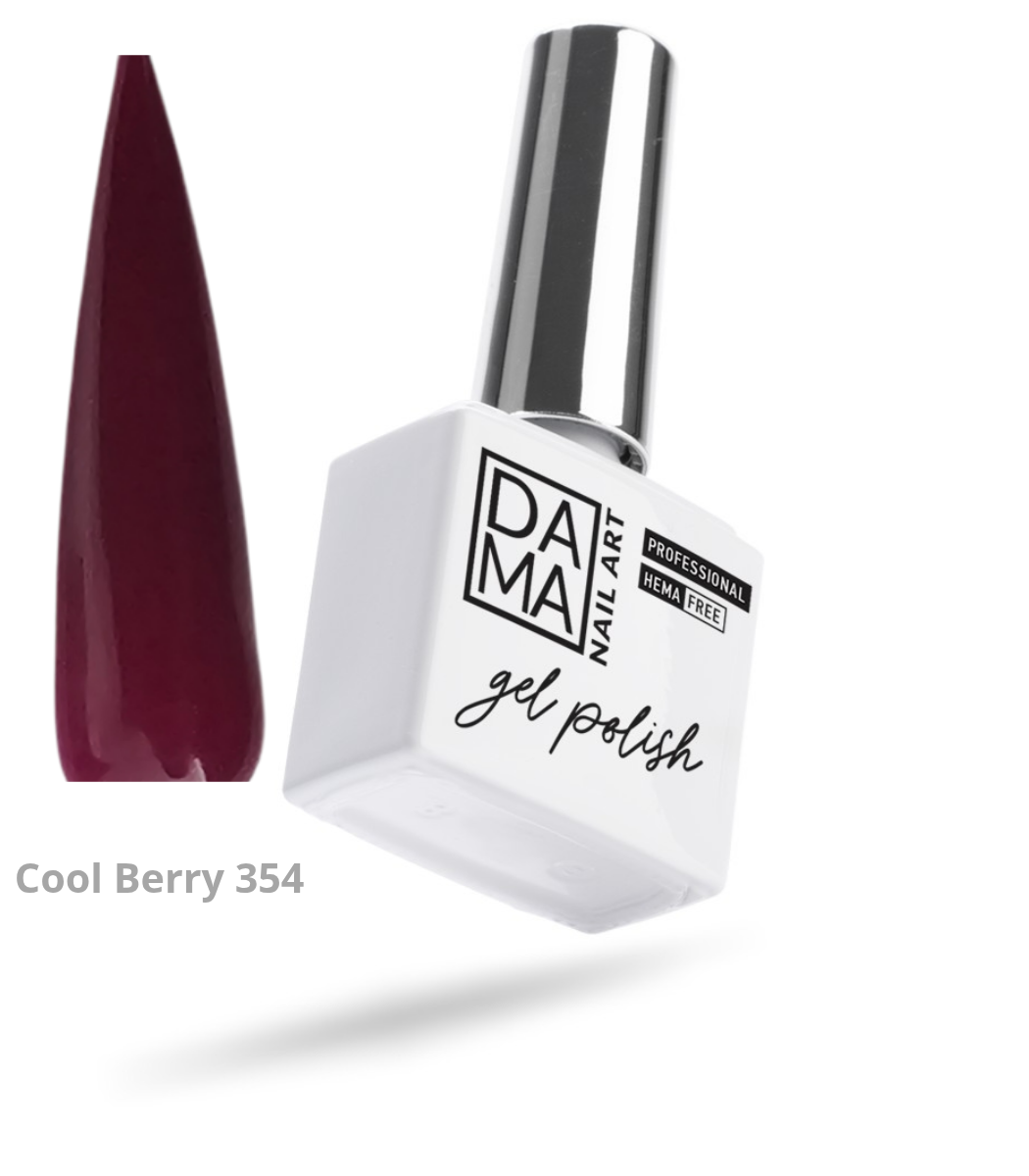 354 DamaNailArt HEMA&TPO FREE ГЕЛ ЛАК COOL BERRY №354 - Image 1