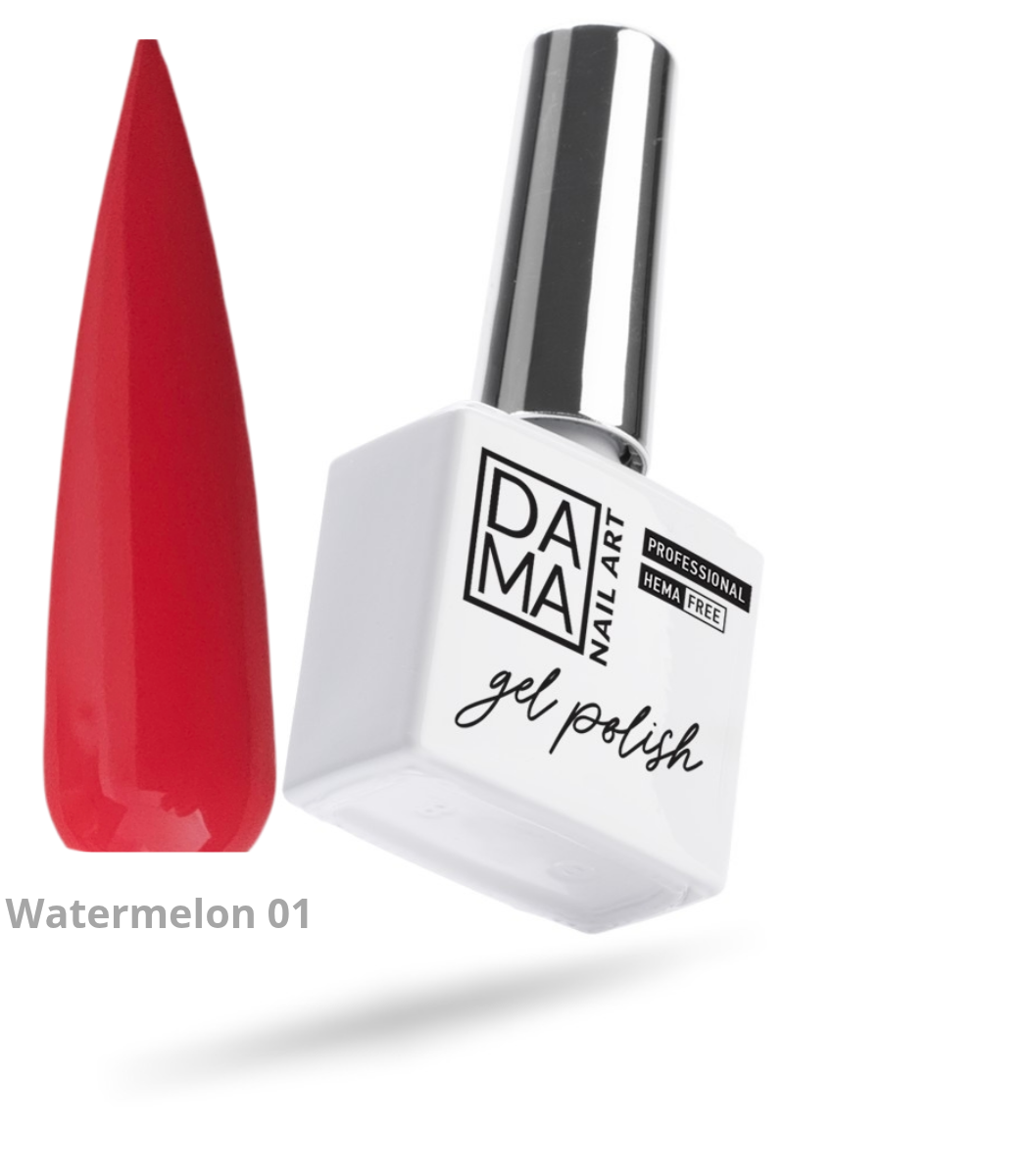 wa01 DamaNailArt HEMA&TPO FREE ГЕЛ ЛАК Watermelon 01 - Image 1