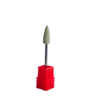 Dama Nail Art - Силиконов накрайник за полиране жълт голям