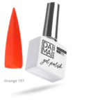 DamaNailArt HEMA&TPO FREE ГЕЛ ЛАК ORANGE №197