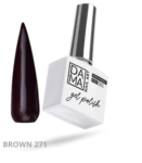 DamaNailArt HEMA&TPO FREE ГЕЛ ЛАК  BROWN №271