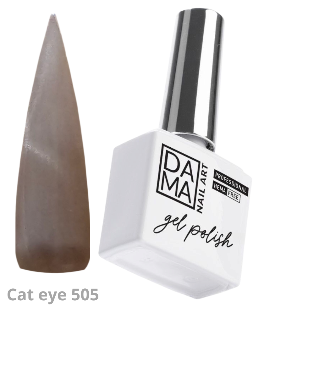 505 Dama Nail Art HEMA&TPO FREE Gel Polish CAT EYE 505 - Image 1