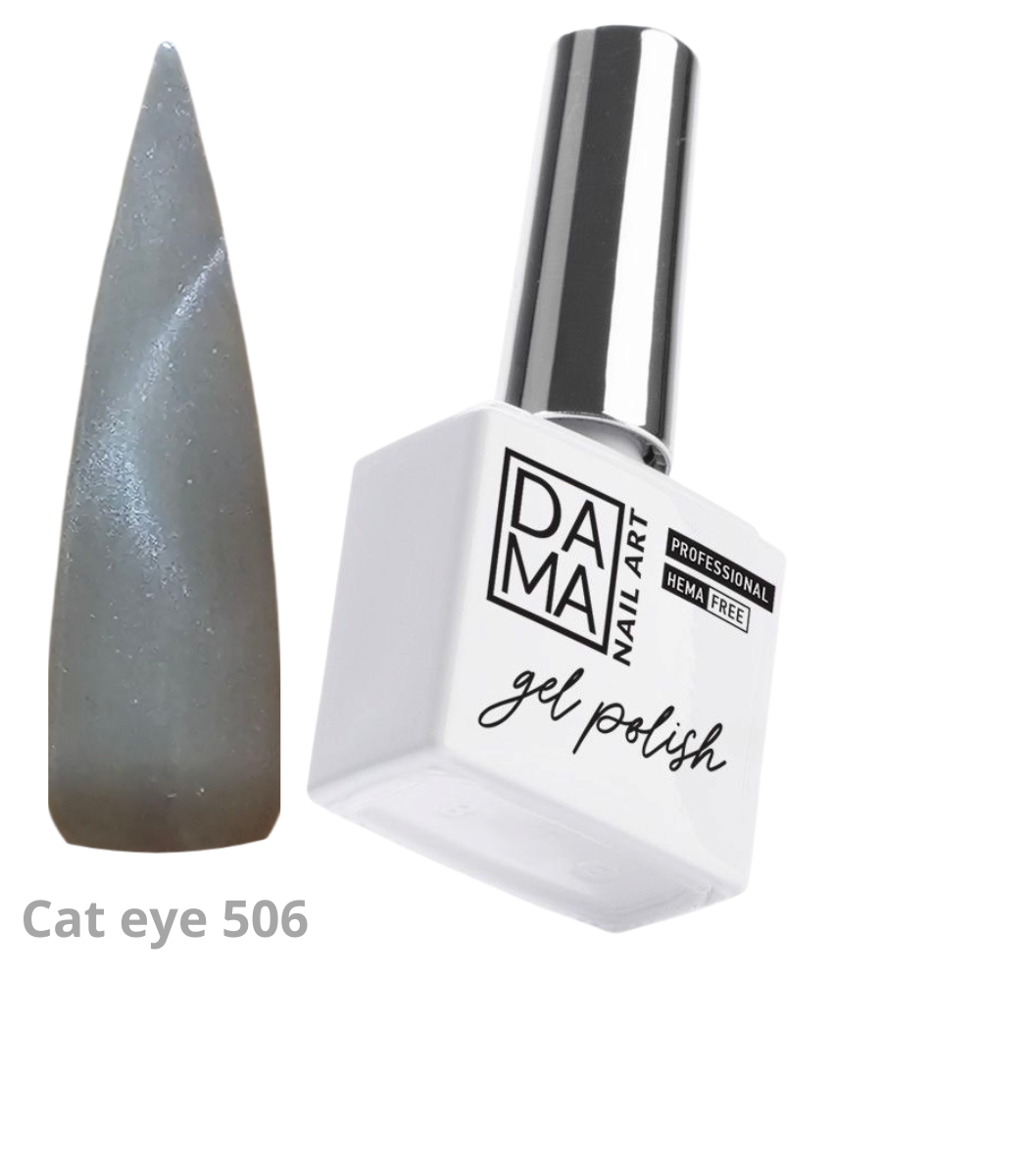 506 Dama Nail Art HEMA&TPO FREE Gel Polish CAT EYE 506 - Image 1