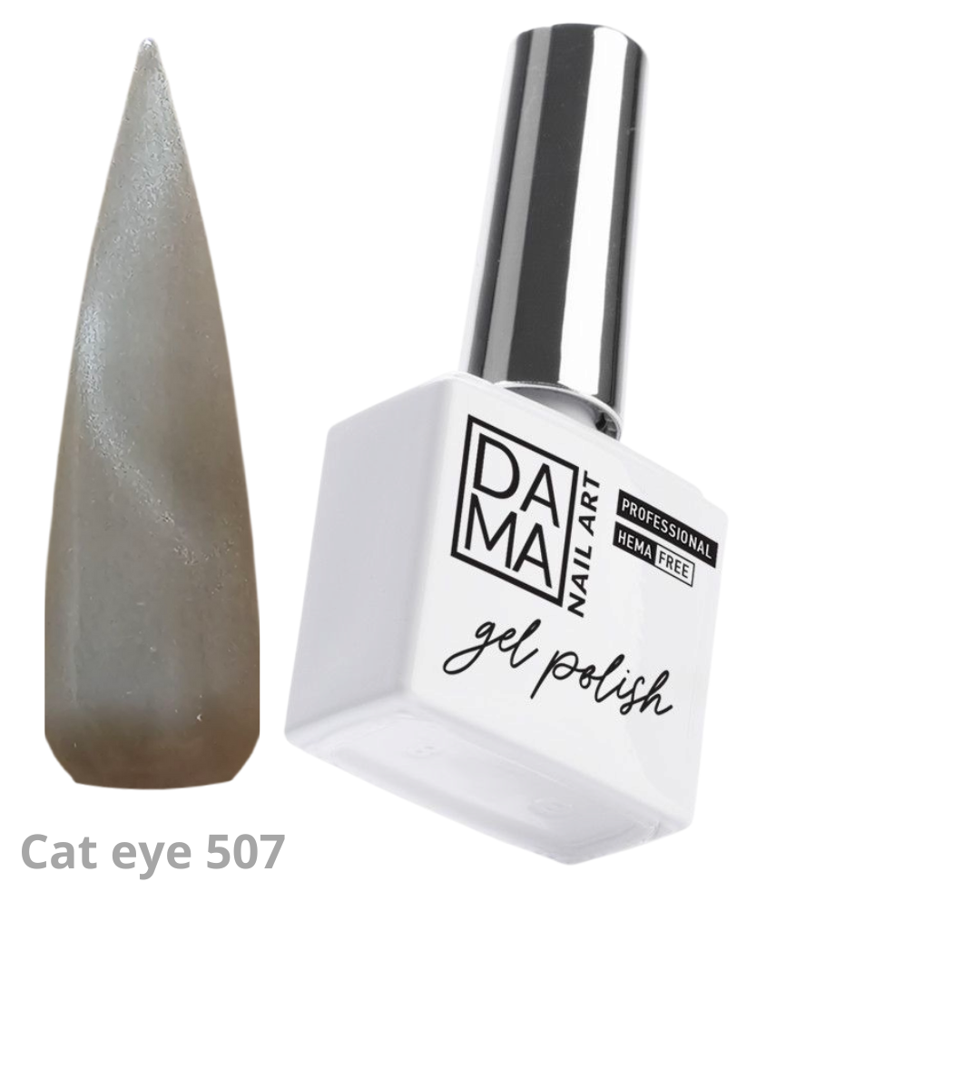 507 Dama Nail Art HEMA&TPO FREE Gel Polish CAT EYE 507 - Image 1