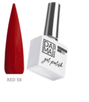 DamaNailArt HEMA&TPO ГЕЛ ЛАК RED №58