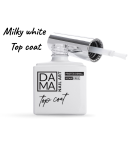 DamaNailArt HEMA&TPO FREE MILKY WHITE ТОП ЛАК