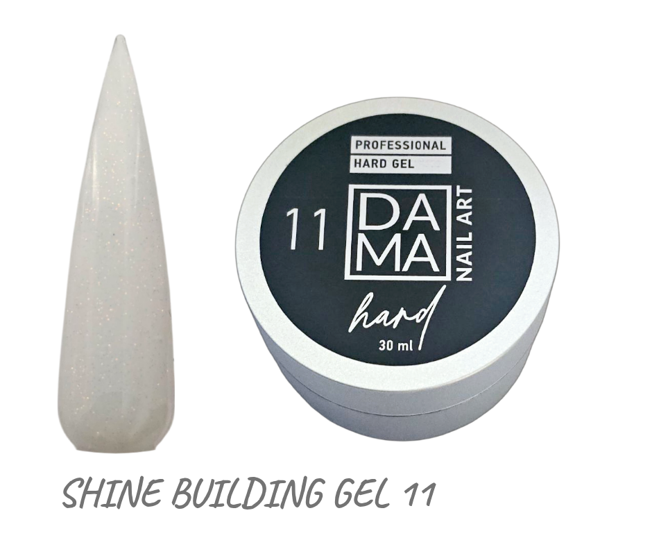 11 DamaNailArt HEMA&TPO FREE ИЗГРАЖДАЩ ГЕЛ 30 G №11 - Image 1